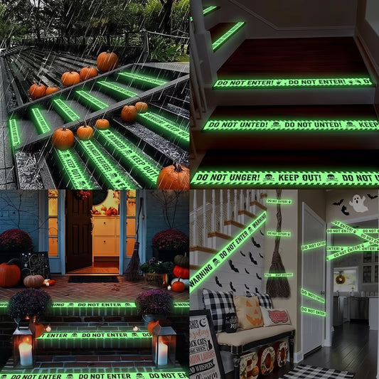 Glow-in-the-Dark Warning Tape