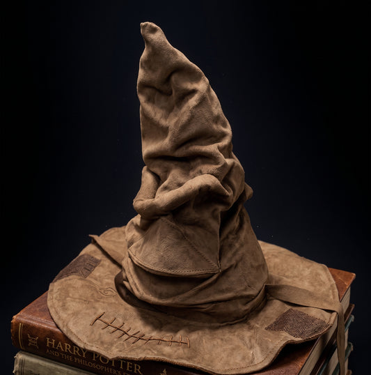 Fashion Movies Witch Wizard Hat Potters Sorting Hat Leather Halloween Party