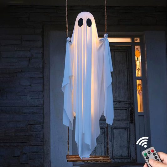 Glowing Hanging Ghost Decoration