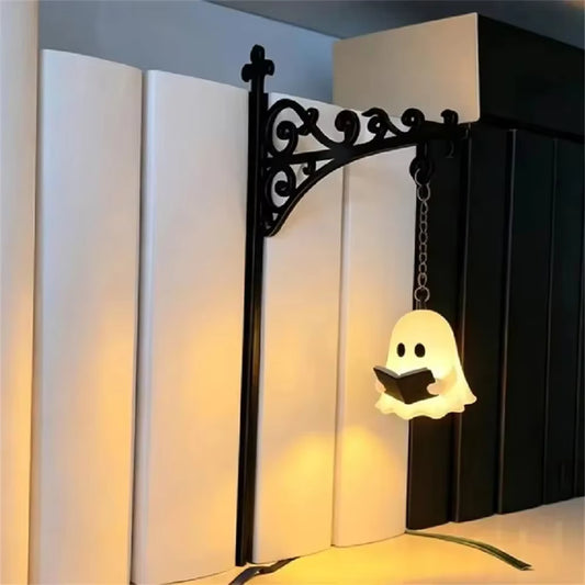 Light-Up Ghost Hanging Plaque