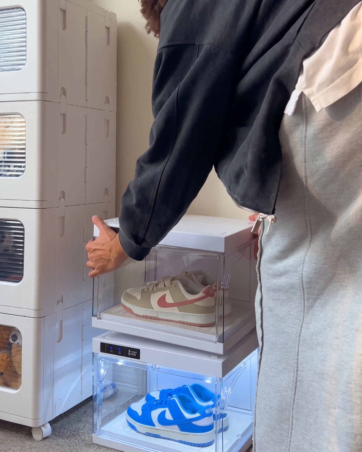 Smart Shoe Cabinet Intelligent Shoe Cabinet Storage Box