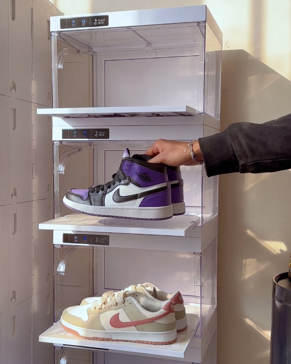 Smart Shoe Cabinet Intelligent Shoe Cabinet Storage Box