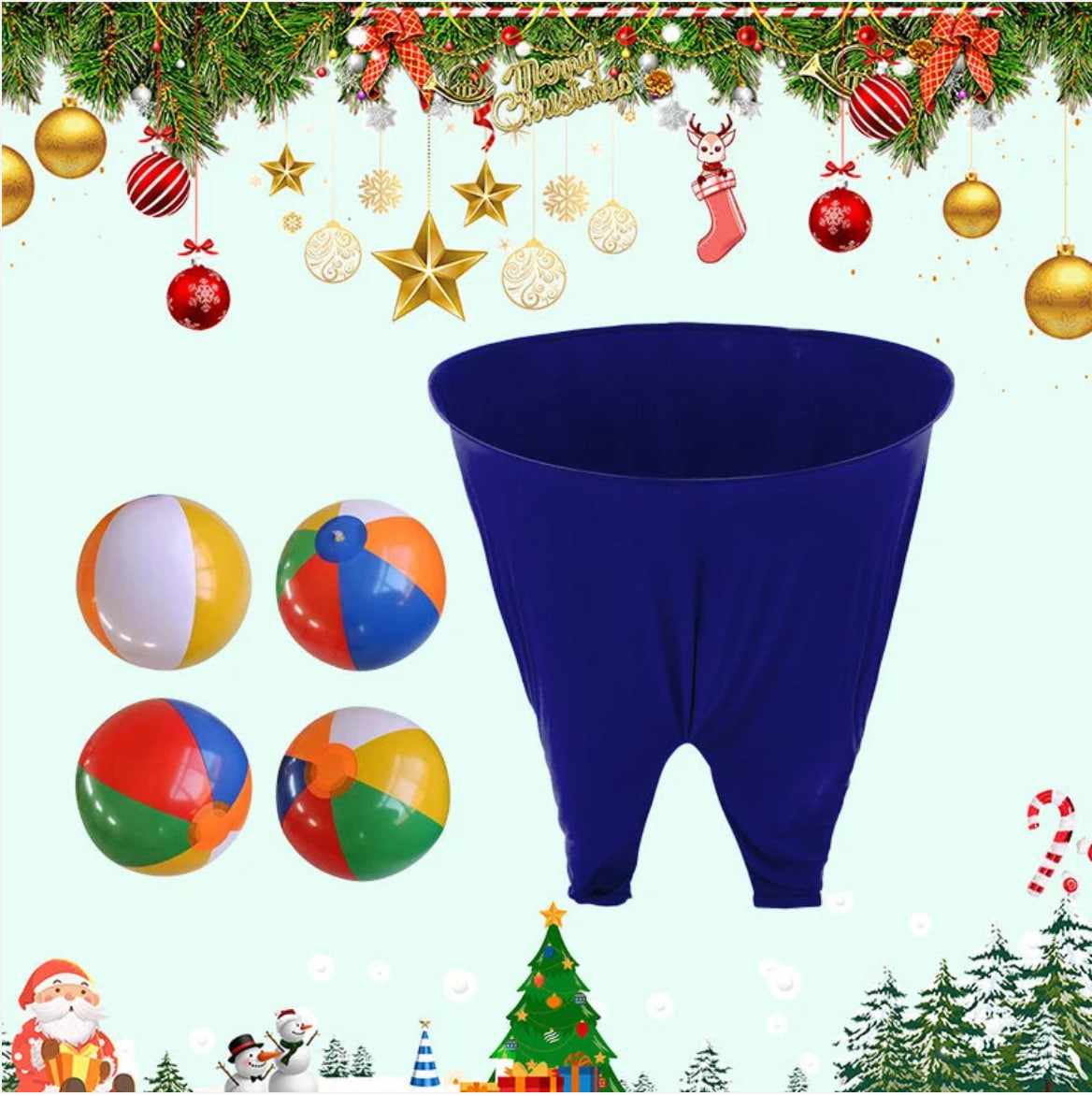🎅😂 The Ultimate Christmas Party Game Pants