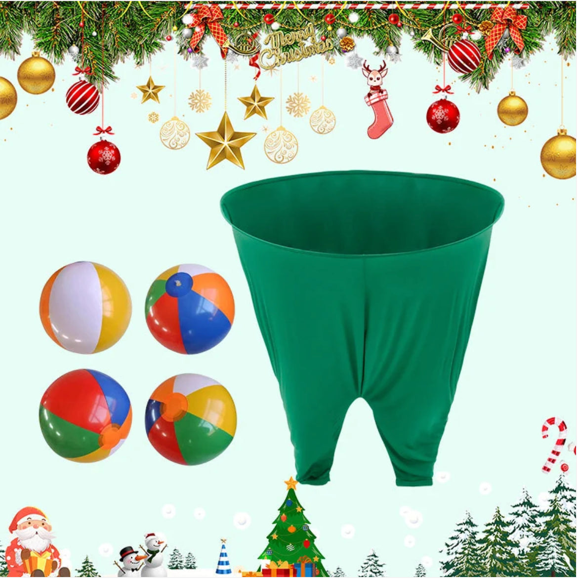 🎅😂 The Ultimate Christmas Party Game Pants