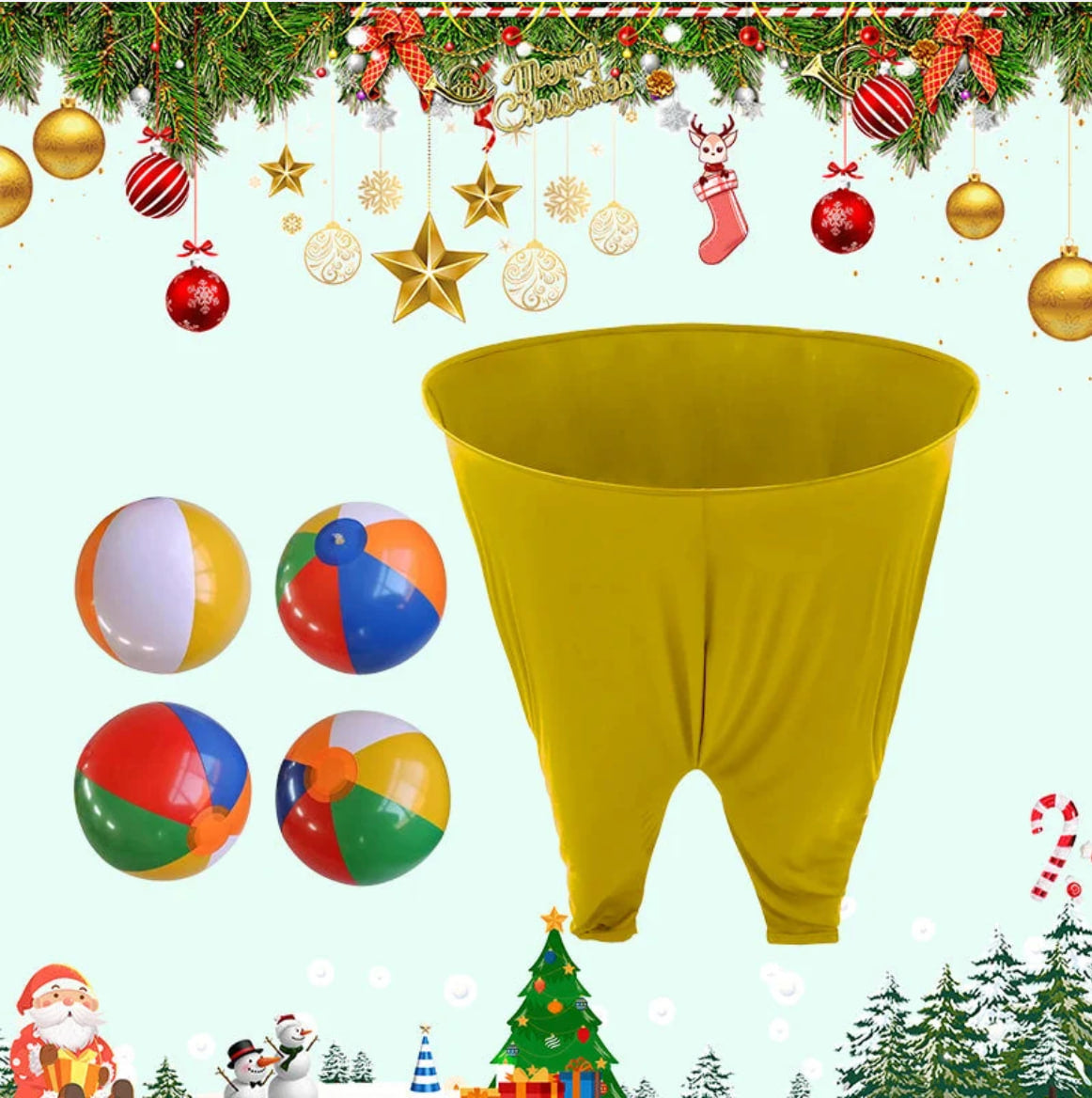 🎅😂 The Ultimate Christmas Party Game Pants
