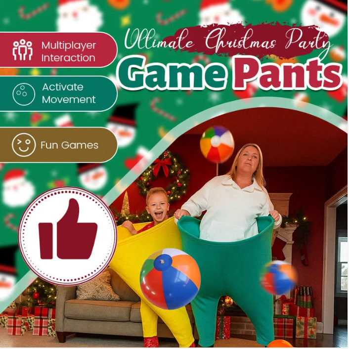 🎅😂 The Ultimate Christmas Party Game Pants